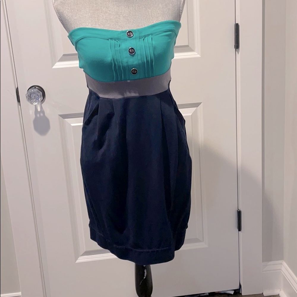 Anthropologie sleeveless comfy dress w pockets